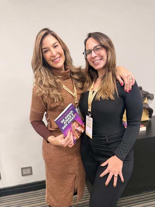Júlia em um evento